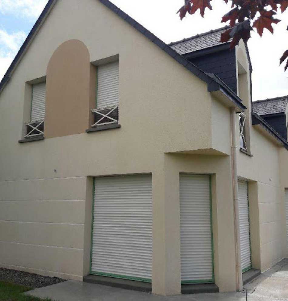 Après nettoyage façade au Mans
