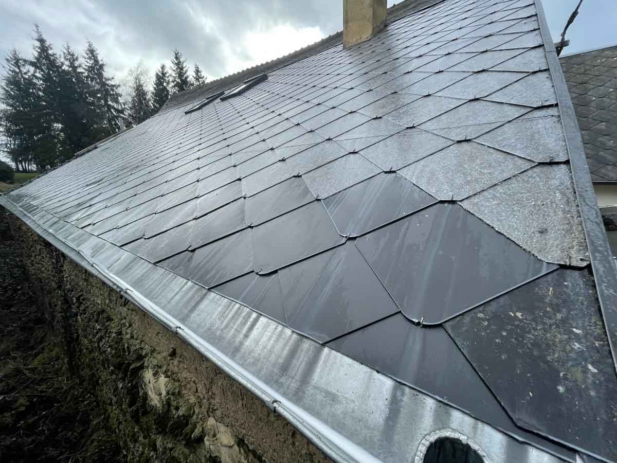 Démoussage de toiture en Sarthe