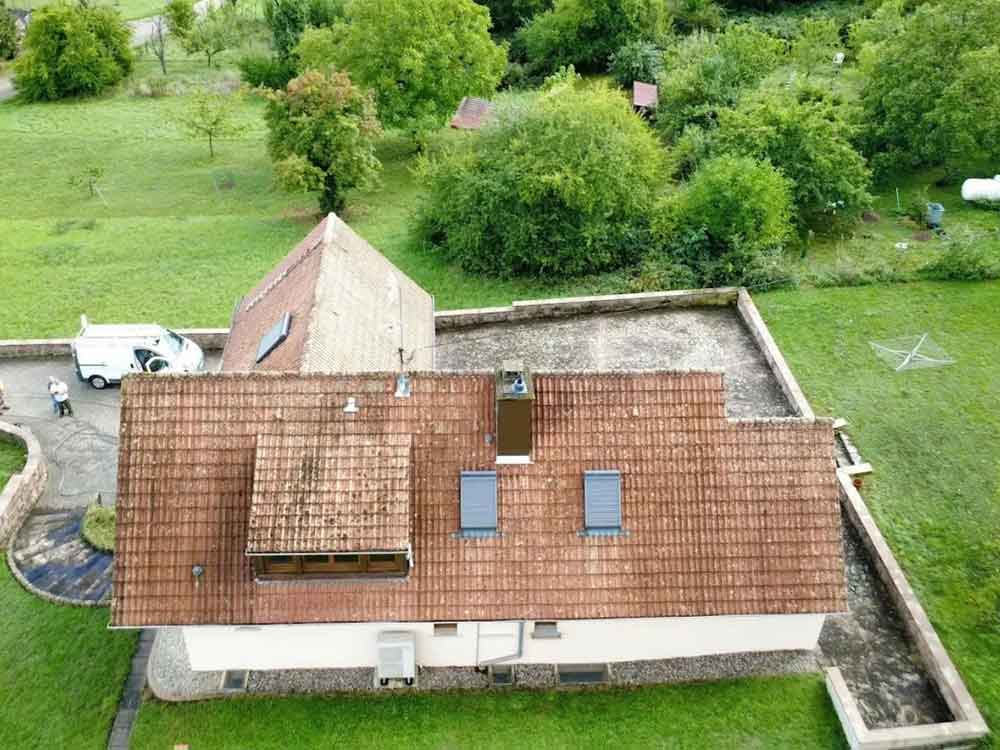 Toiture rénovée à Arnage par D. Chasagrande